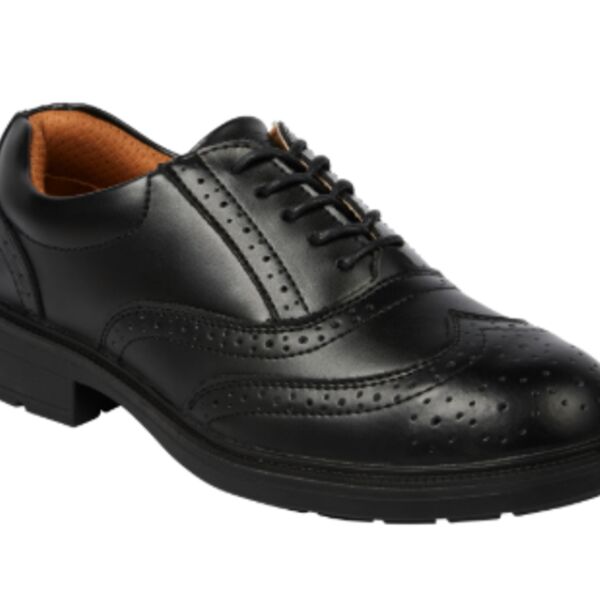 SS500CM - Black Brogue Executive Shoe Thumbnail