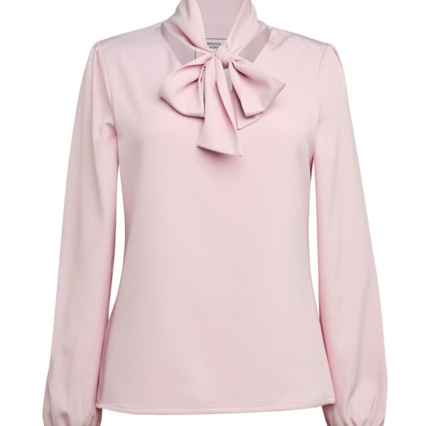 2368 - Andria Pussy Bow Blouse Thumbnail